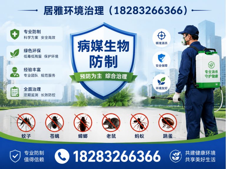锦江区病媒生物防制展示图